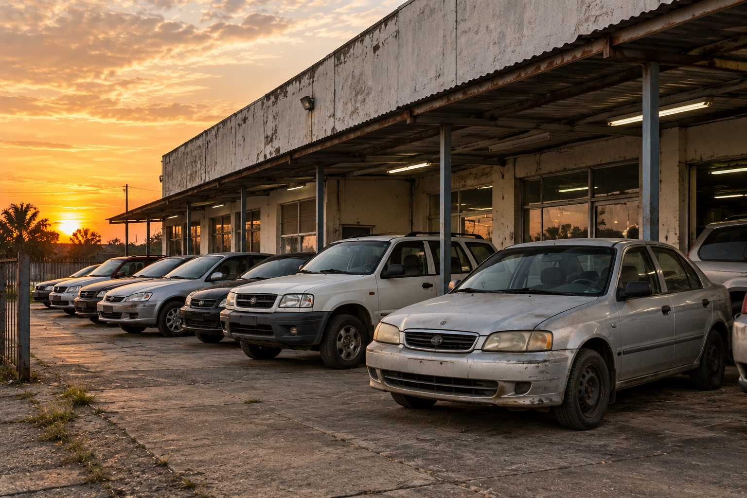 Ordinary dealership presentation before redesign